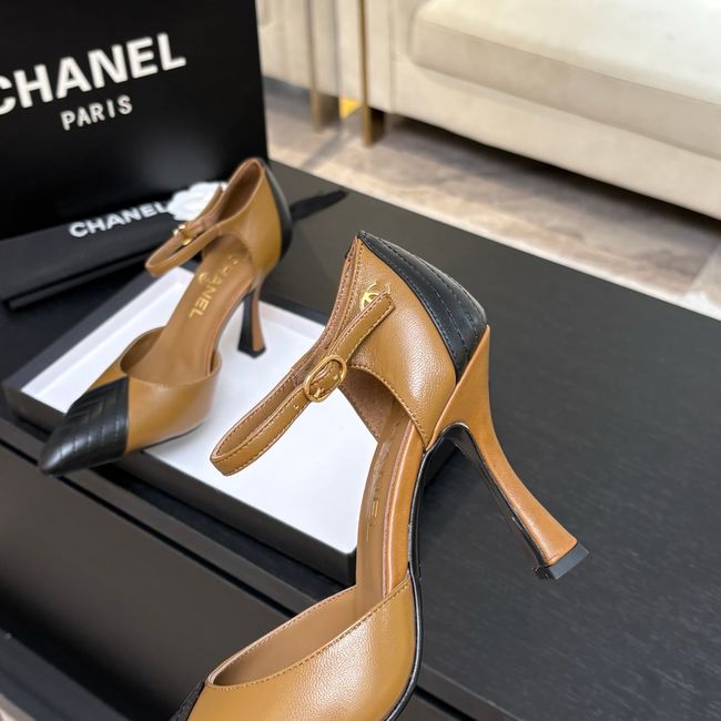 Chanel Lambskin Mary Janes high heels 8.5CM G47287-5 Chanel Lambskin Mary Janes high heels 8.5CM G47287-5