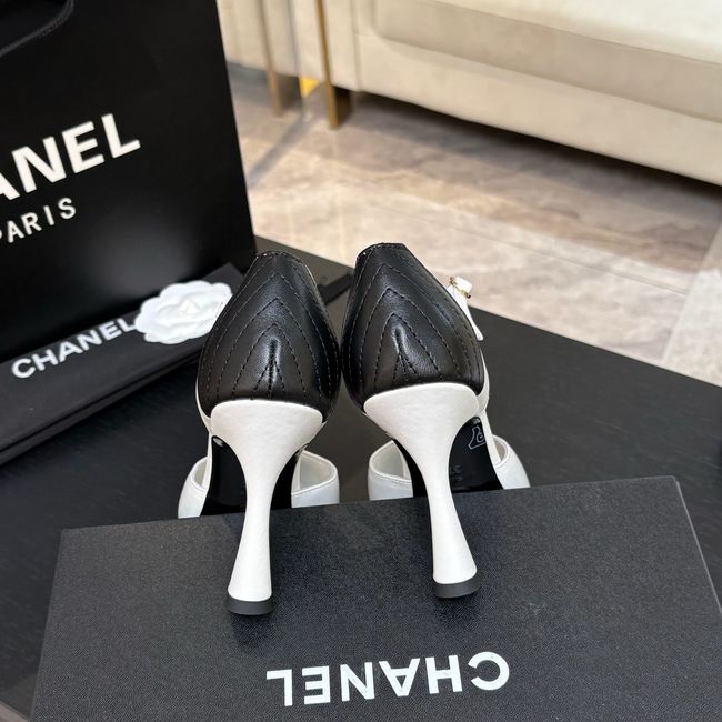 Chanel Lambskin Mary Janes high heels 8.5CM G47287-6 Chanel Lambskin Mary Janes high heels 8.5CM G47287-6