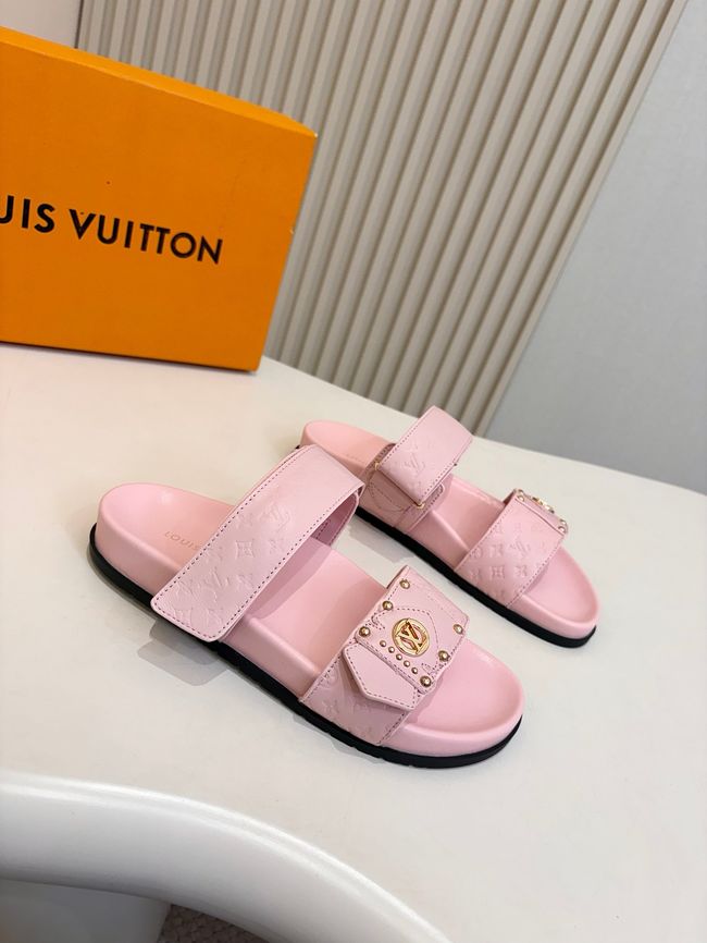 Louis Vuitton Bom Dia Flat Comfort Mule 1ABVNC-3 Louis Vuitton Bom Dia Flat Comfort Mule 1ABVNC-3