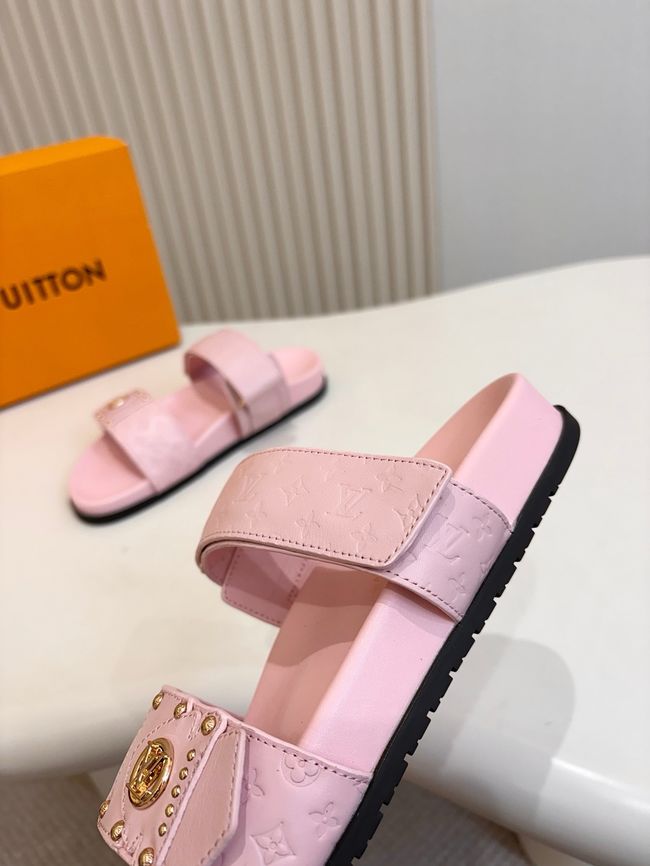 Louis Vuitton Bom Dia Flat Comfort Mule 1ABVNC-3 Louis Vuitton Bom Dia Flat Comfort Mule 1ABVNC-3