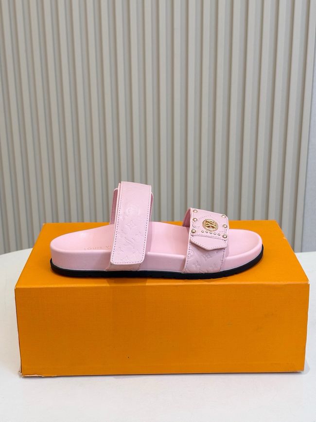 Louis Vuitton Bom Dia Flat Comfort Mule 1ABVNC-3 Louis Vuitton Bom Dia Flat Comfort Mule 1ABVNC-3