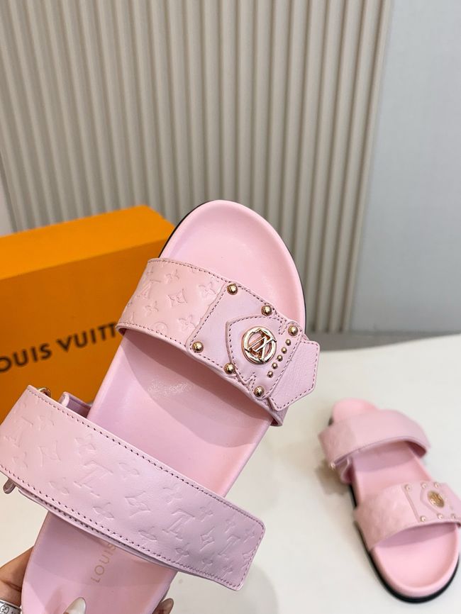Louis Vuitton Bom Dia Flat Comfort Mule 1ABVNC-3 Louis Vuitton Bom Dia Flat Comfort Mule 1ABVNC-3