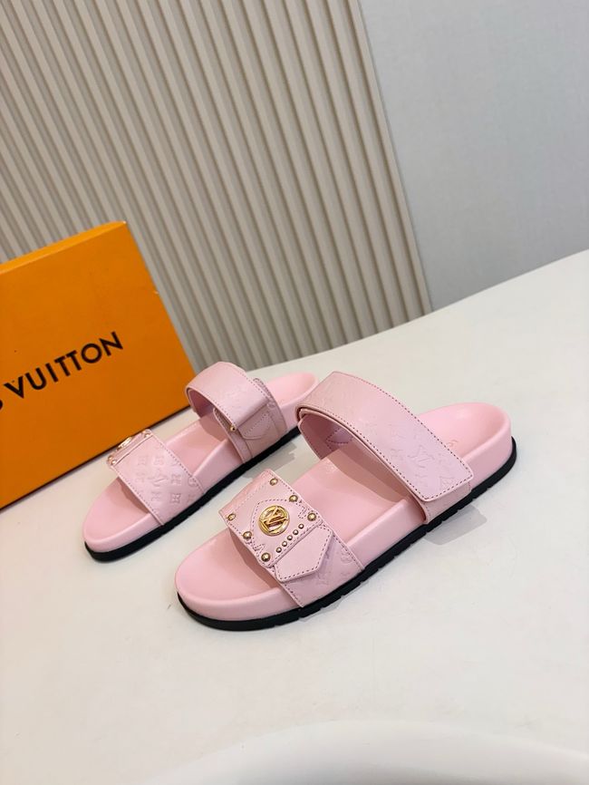 Louis Vuitton Bom Dia Flat Comfort Mule 1ABVNC-3 Louis Vuitton Bom Dia Flat Comfort Mule 1ABVNC-3