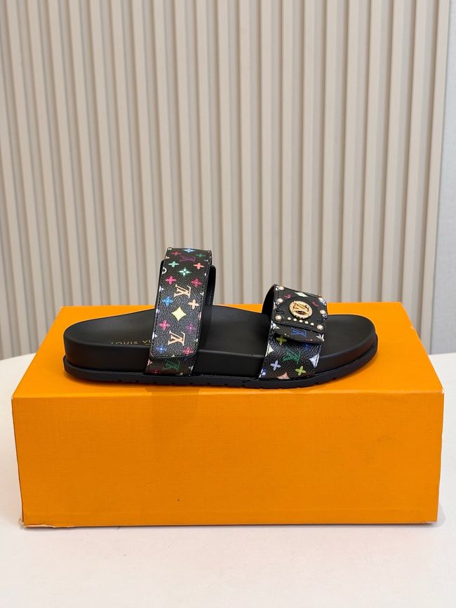 Louis Vuitton Bom Dia Flat Comfort Mule 1ABVNC-5 Louis Vuitton Bom Dia Flat Comfort Mule 1ABVNC-5