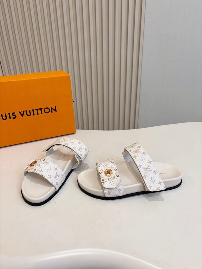 Louis Vuitton Bom Dia Flat Comfort Mule 1ABVNC-8 Louis Vuitton Bom Dia Flat Comfort Mule 1ABVNC-8