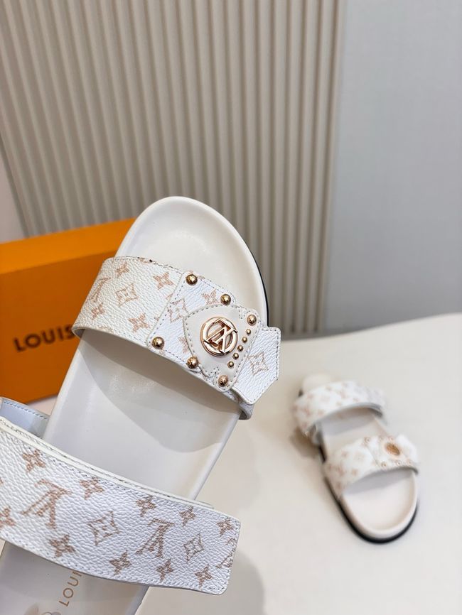 Louis Vuitton Bom Dia Flat Comfort Mule 1ABVNC-8 Louis Vuitton Bom Dia Flat Comfort Mule 1ABVNC-8