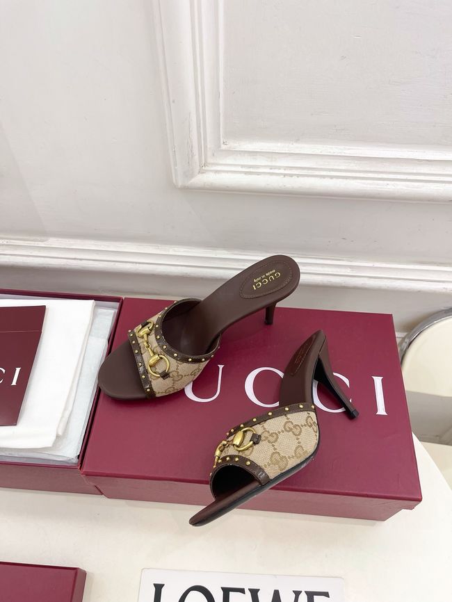 Gucci Womens slide sandal with Horsebit 853671-1 Gucci Womens slide sandal with Horsebit 853671-1