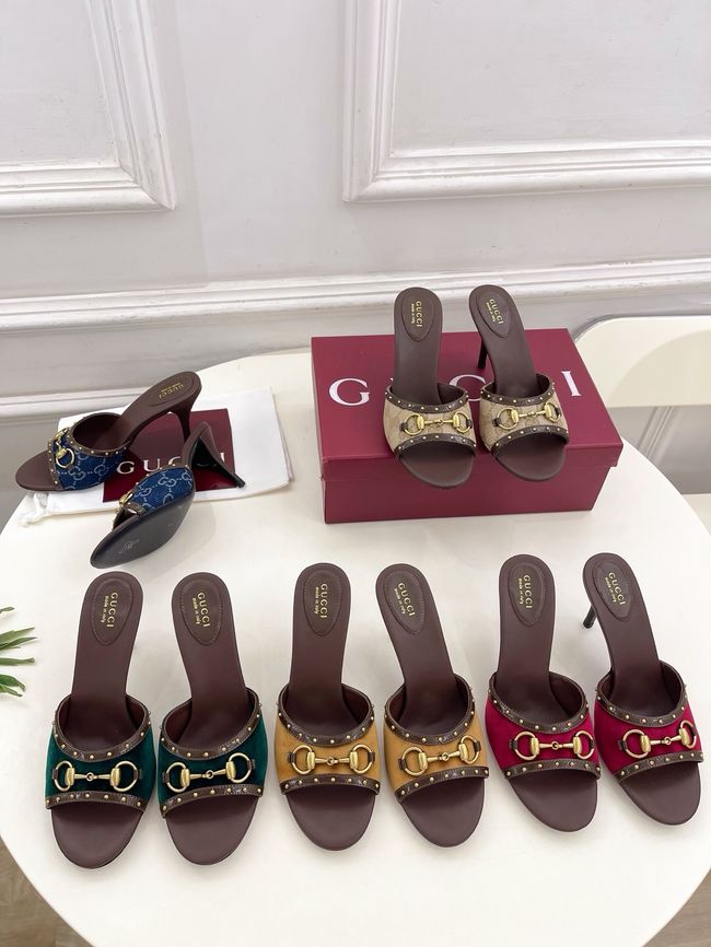 Gucci Womens slide sandal with Horsebit 853671-1 Gucci Womens slide sandal with Horsebit 853671-1