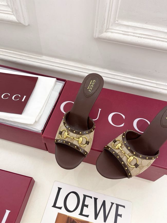 Gucci Womens slide sandal with Horsebit 853671-1 Gucci Womens slide sandal with Horsebit 853671-1