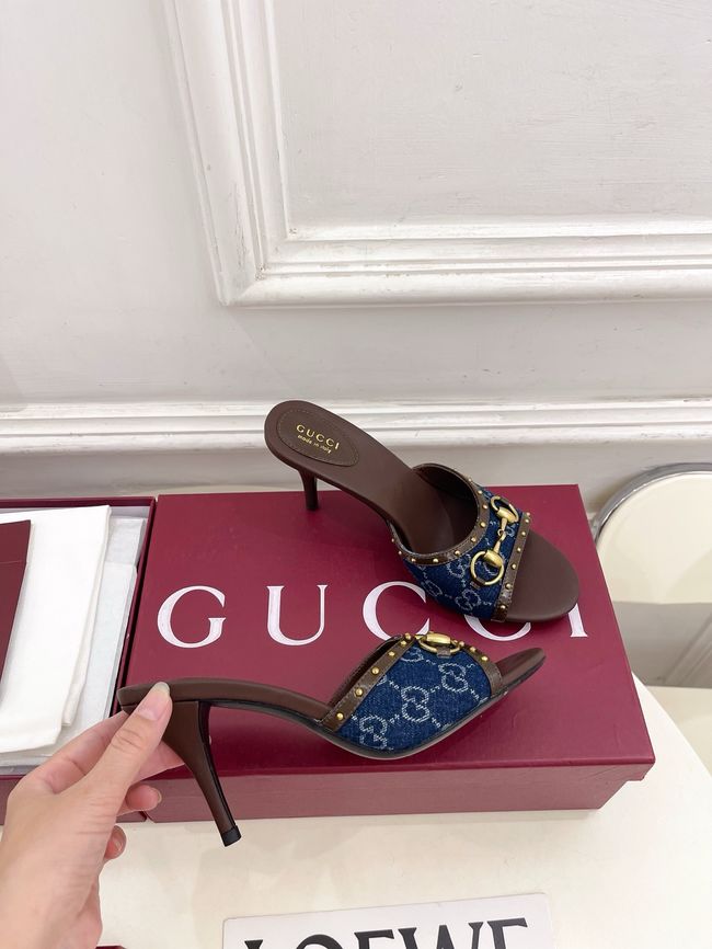 Gucci Womens slide sandal with Horsebit 853671-2 Gucci Womens slide sandal with Horsebit 853671-2