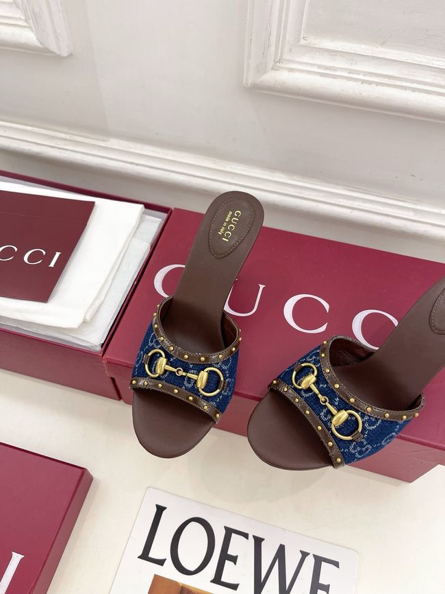 Gucci Womens slide sandal with Horsebit 853671-2 Gucci Womens slide sandal with Horsebit 853671-2