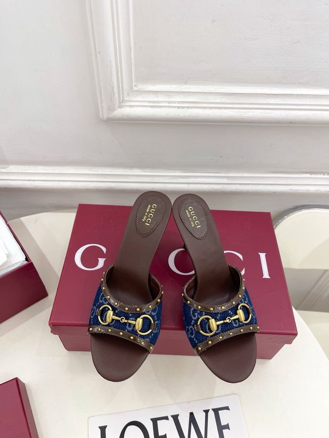 Gucci Womens slide sandal with Horsebit 853671-2 Gucci Womens slide sandal with Horsebit 853671-2