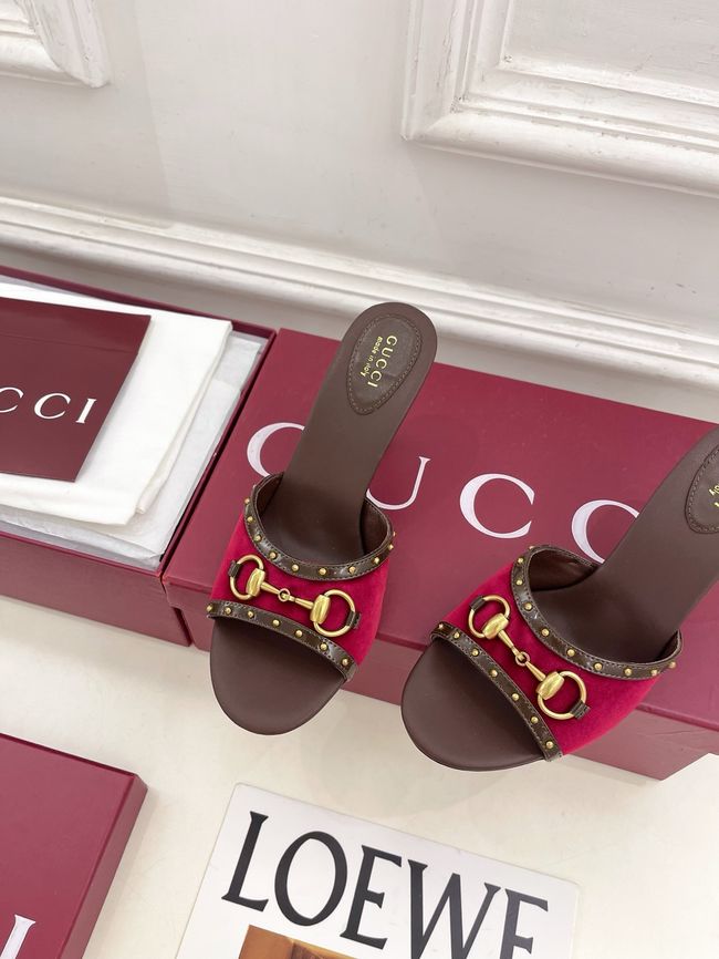 Gucci Womens slide sandal with Horsebit 853671-4 Gucci Womens slide sandal with Horsebit 853671-4