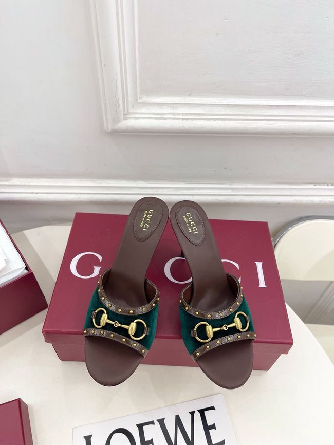 Gucci Womens slide sandal with Horsebit 853671-5 Gucci Womens slide sandal with Horsebit 853671-5