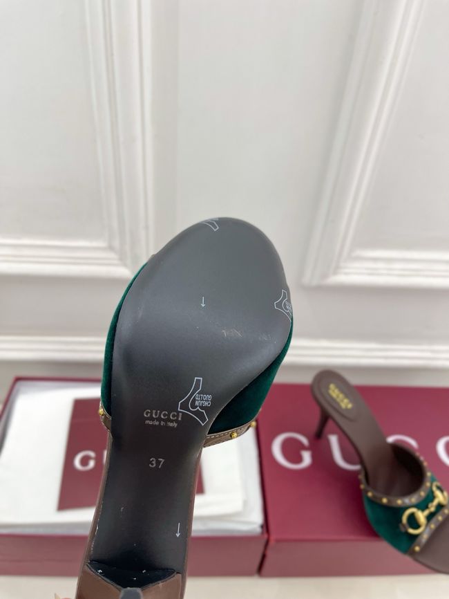 Gucci Womens slide sandal with Horsebit 853671-5 Gucci Womens slide sandal with Horsebit 853671-5