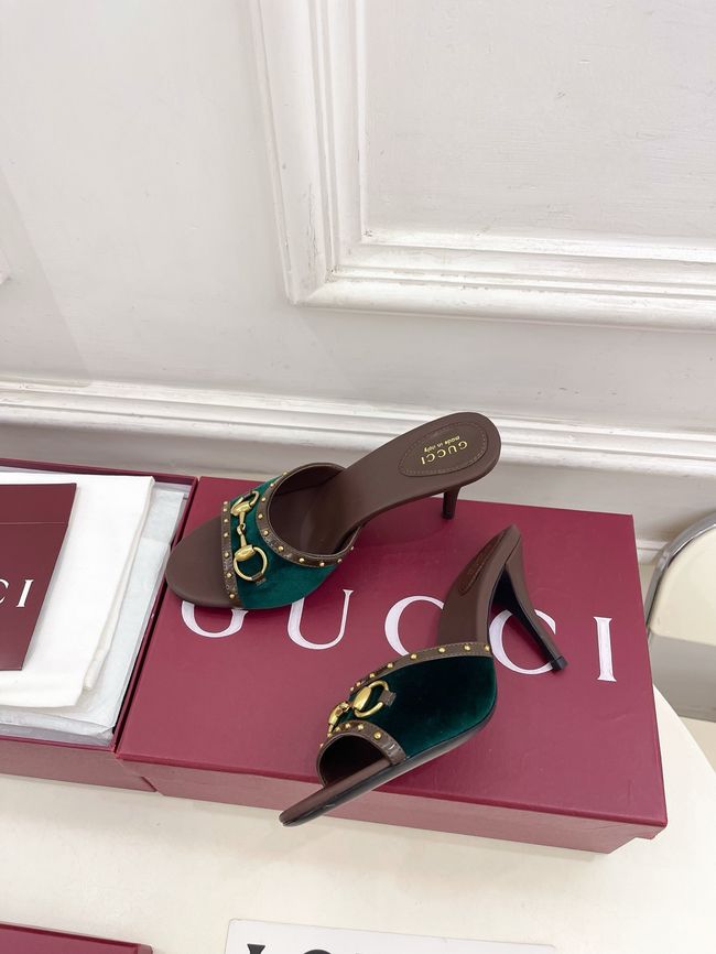 Gucci Womens slide sandal with Horsebit 853671-5 Gucci Womens slide sandal with Horsebit 853671-5