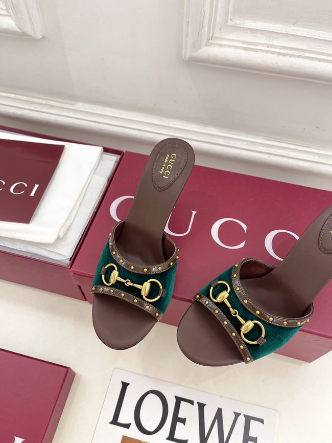 Gucci Womens slide sandal with Horsebit 853671-5 Gucci Womens slide sandal with Horsebit 853671-5