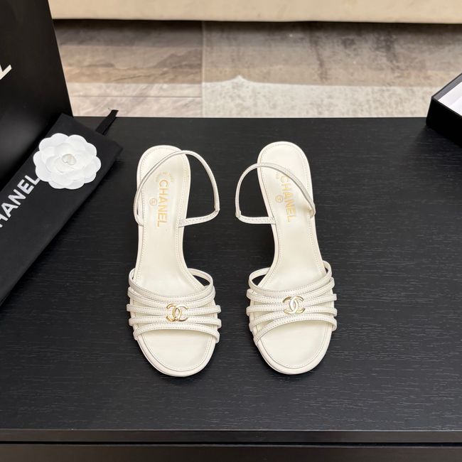 Chanel Slingbacks Lambskin heels 9CM 64125-1 Chanel Slingbacks Lambskin heels 9CM 64125-1
