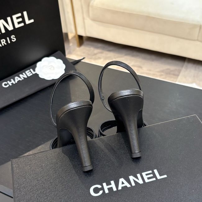 Chanel Slingbacks Lambskin heels 9CM 64125-3 Chanel Slingbacks Lambskin heels 9CM 64125-3