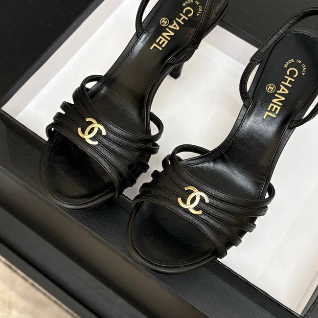 Chanel Slingbacks Lambskin heels 9CM 64125-3 Chanel Slingbacks Lambskin heels 9CM 64125-3