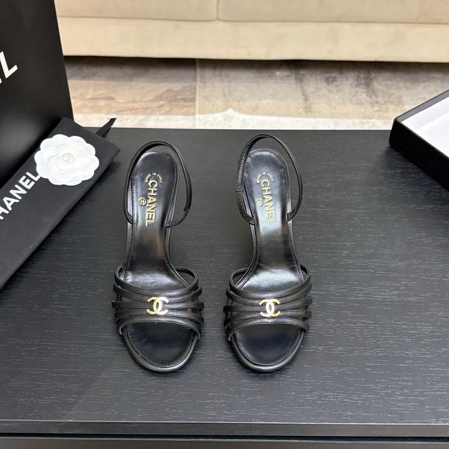 Chanel Slingbacks Lambskin heels 9CM 64125-3 Chanel Slingbacks Lambskin heels 9CM 64125-3
