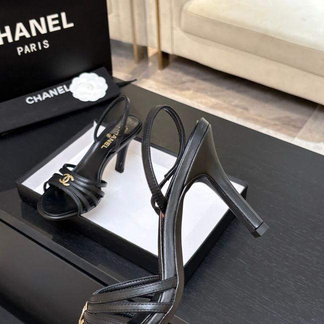 Chanel Slingbacks Lambskin heels 9CM 64125-3 Chanel Slingbacks Lambskin heels 9CM 64125-3