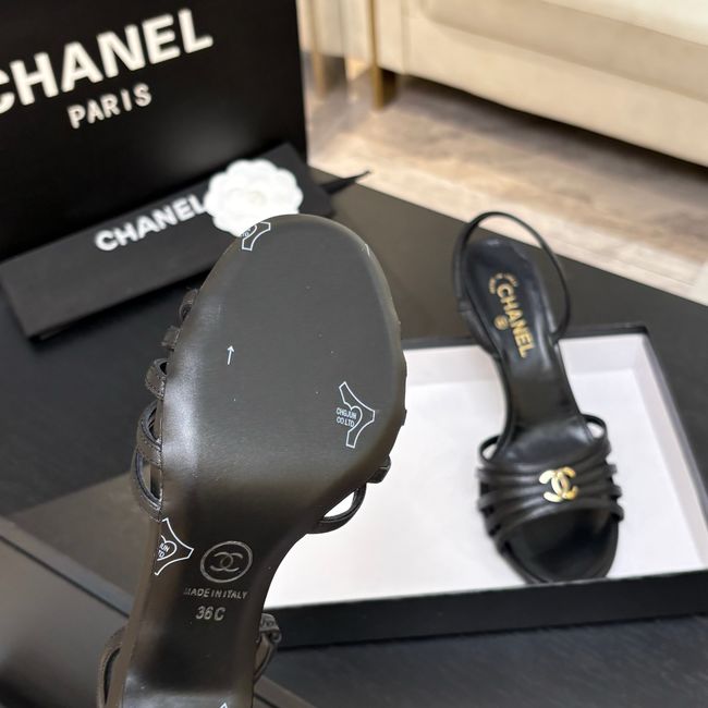 Chanel Slingbacks Lambskin heels 9CM 64125-3 Chanel Slingbacks Lambskin heels 9CM 64125-3