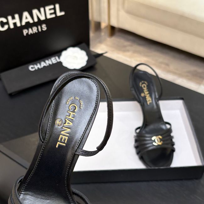 Chanel Slingbacks Lambskin heels 9CM 64125-3 Chanel Slingbacks Lambskin heels 9CM 64125-3