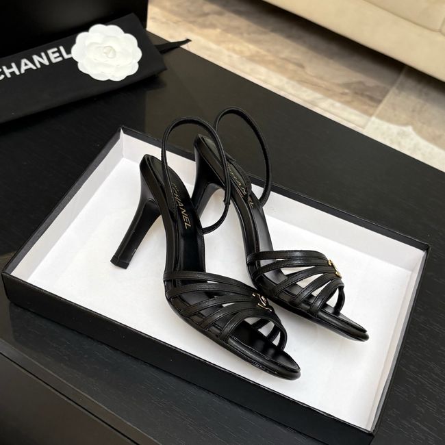 Chanel Slingbacks Lambskin heels 9CM 64125-3 Chanel Slingbacks Lambskin heels 9CM 64125-3