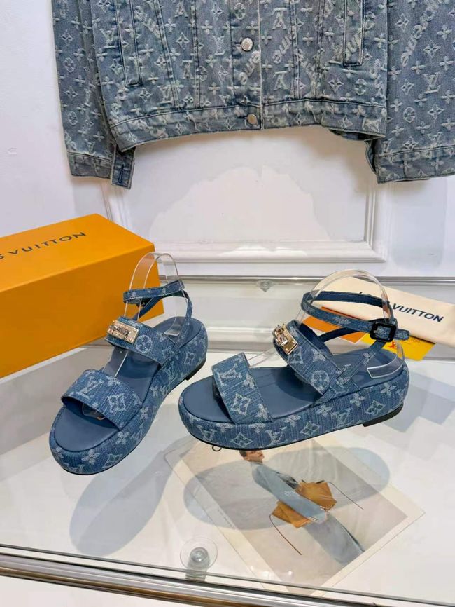 Louis Vuitton Nevada Comfort Sandal 64124-2 Louis Vuitton Nevada Comfort Sandal 64124-2