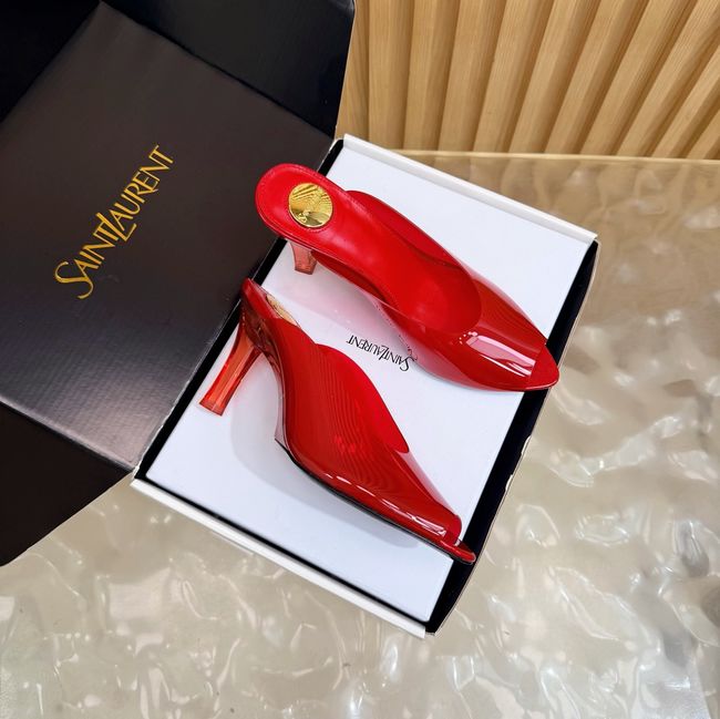 Saint Laurent SABRINA mules in TPU 64127-2 Saint Laurent SABRINA mules in TPU 64127-2