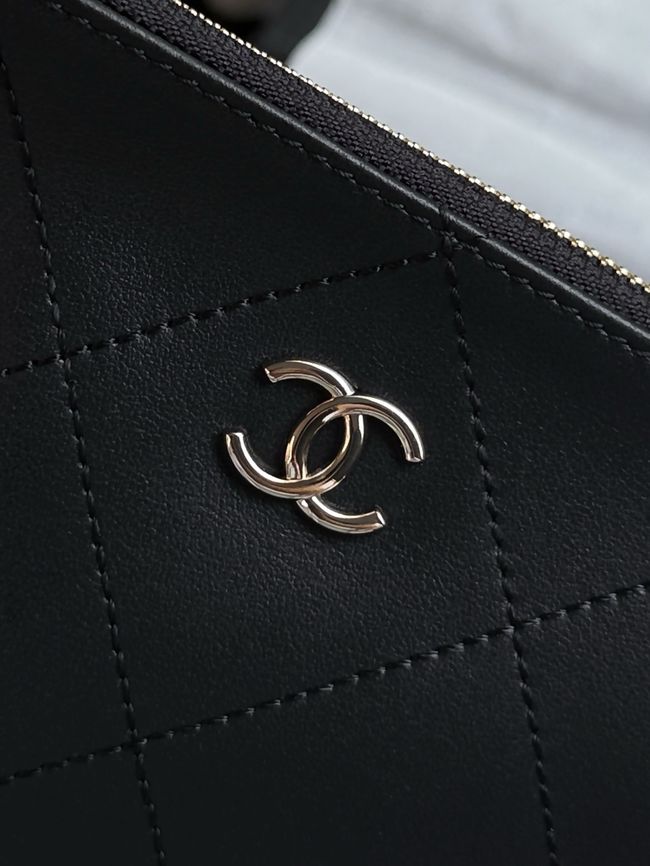 CHANEL Small Shopping Bag AS6015 Transparent & Black CHANEL Small Shopping Bag AS6015 Transparent & Black