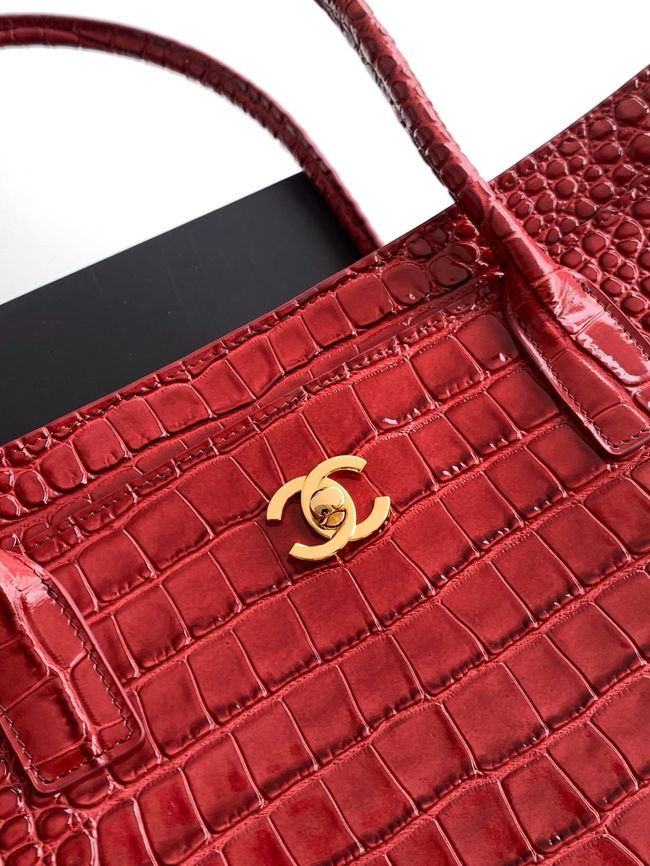Chanel Large Shopping Bag AS6239 Burgundy Chanel Large Shopping Bag AS6239 Burgundy