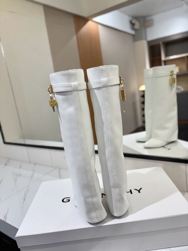 Givenchy High Boots Calfskin Heel 8.5CM 64150-1 Givenchy High Boots Calfskin Heel 8.5CM 64150-1