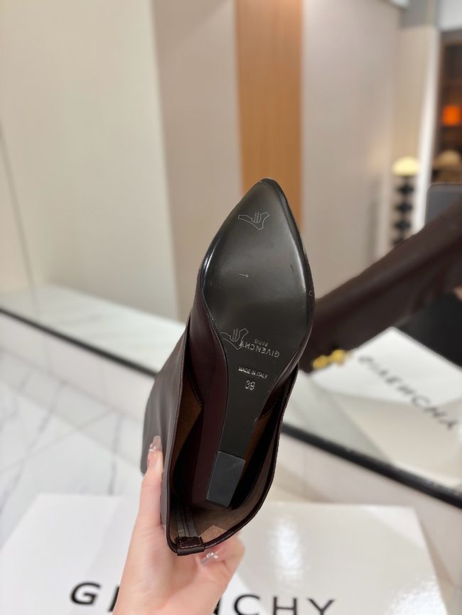 Givenchy High Boots Calfskin Heel 8.5CM 64150-3 Givenchy High Boots Calfskin Heel 8.5CM 64150-3