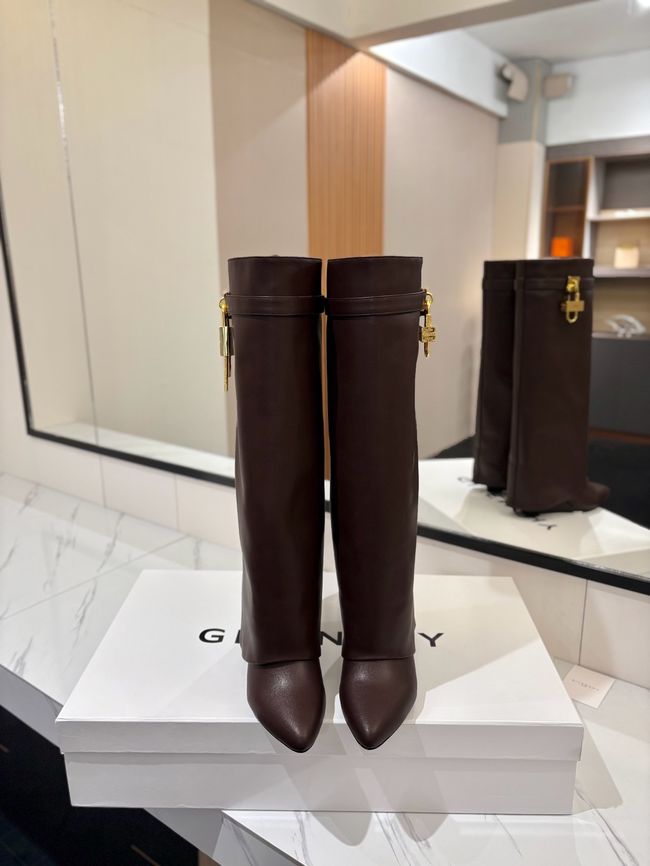 Givenchy High Boots Calfskin Heel 8.5CM 64150-3 Givenchy High Boots Calfskin Heel 8.5CM 64150-3