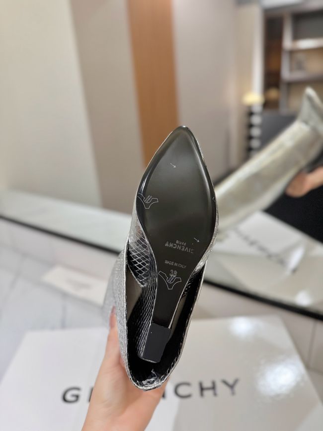 Givenchy High Boots Calfskin Heel 8.5CM 64150-5 Givenchy High Boots Calfskin Heel 8.5CM 64150-5