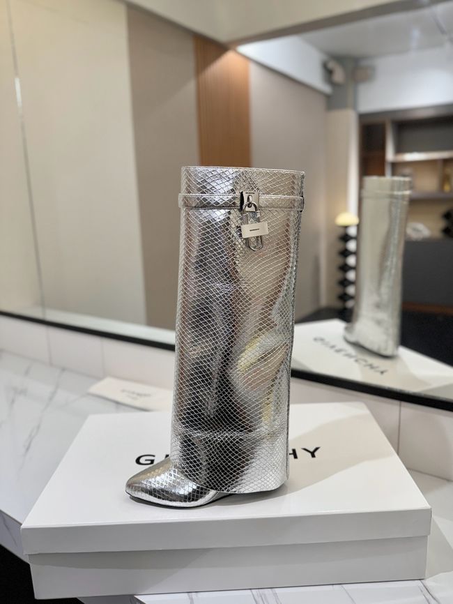 Givenchy High Boots Calfskin Heel 8.5CM 64150-5 Givenchy High Boots Calfskin Heel 8.5CM 64150-5