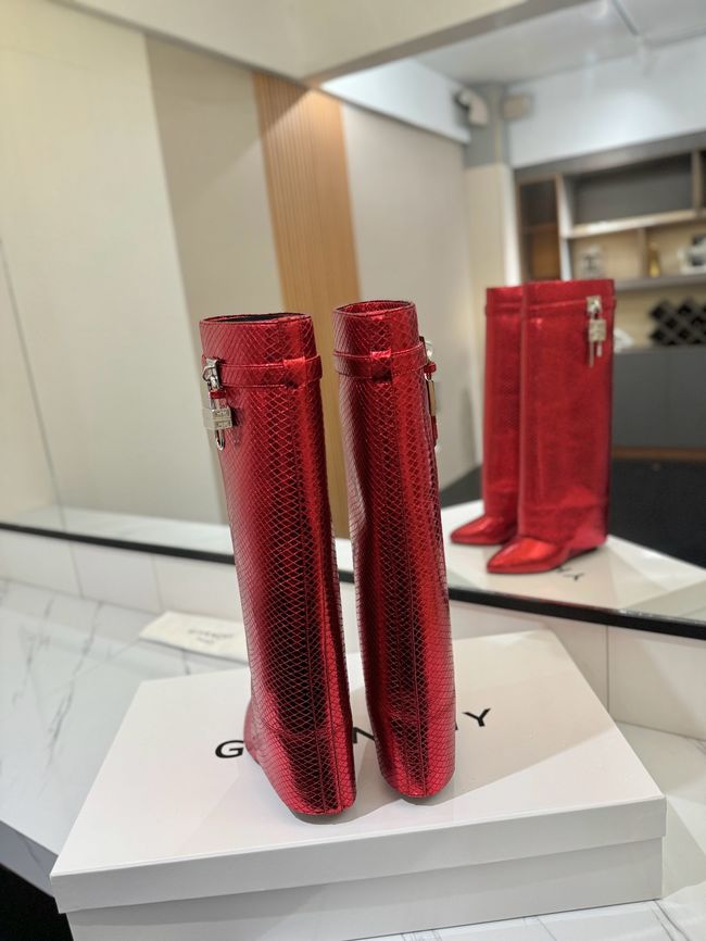 Givenchy High Boots Calfskin Heel 8.5CM 64150-7 Givenchy High Boots Calfskin Heel 8.5CM 64150-7