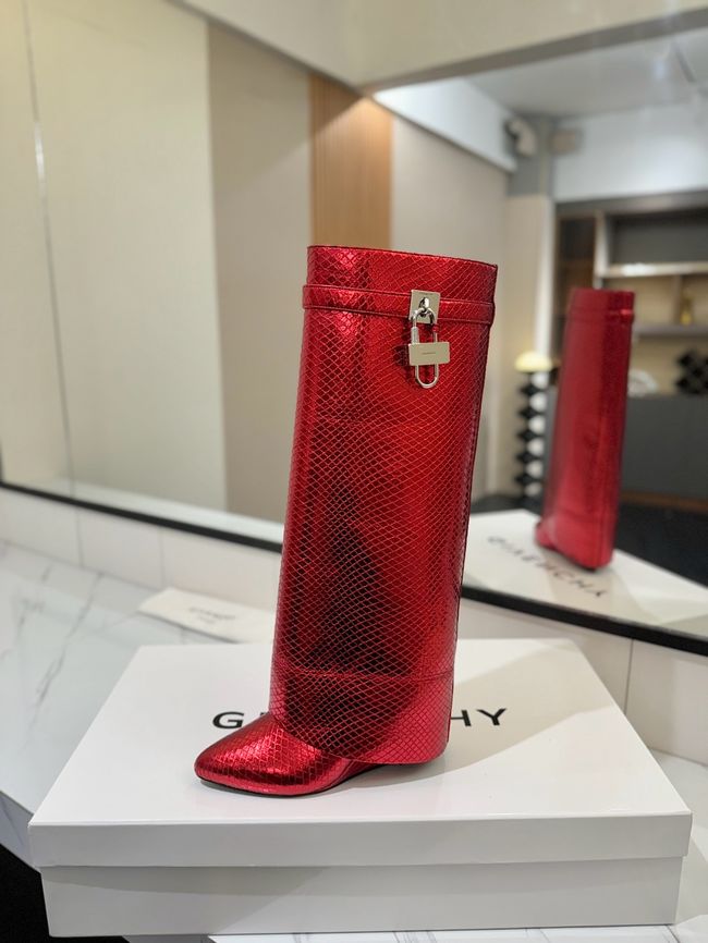 Givenchy High Boots Calfskin Heel 8.5CM 64150-7 Givenchy High Boots Calfskin Heel 8.5CM 64150-7