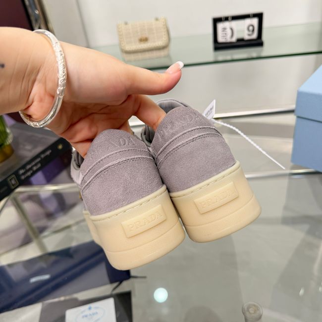 Prada Downtown Bold Re-Nylon and suede sneakers 1E792M-2 Prada Downtown Bold Re-Nylon and suede sneakers 1E792M-2