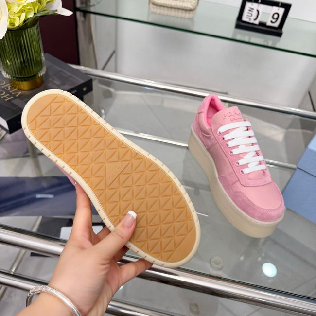 Prada Downtown Bold Re-Nylon and suede sneakers 1E792M-4 Prada Downtown Bold Re-Nylon and suede sneakers 1E792M-4