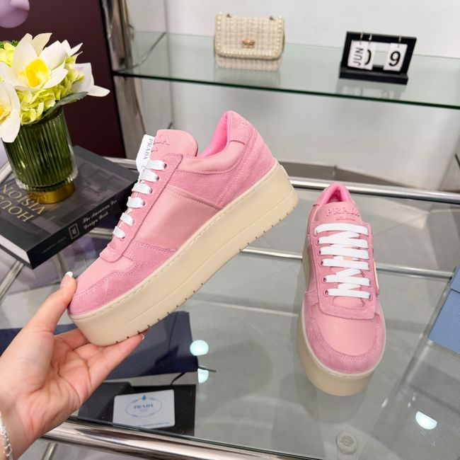 Prada Downtown Bold Re-Nylon and suede sneakers 1E792M-4 Prada Downtown Bold Re-Nylon and suede sneakers 1E792M-4