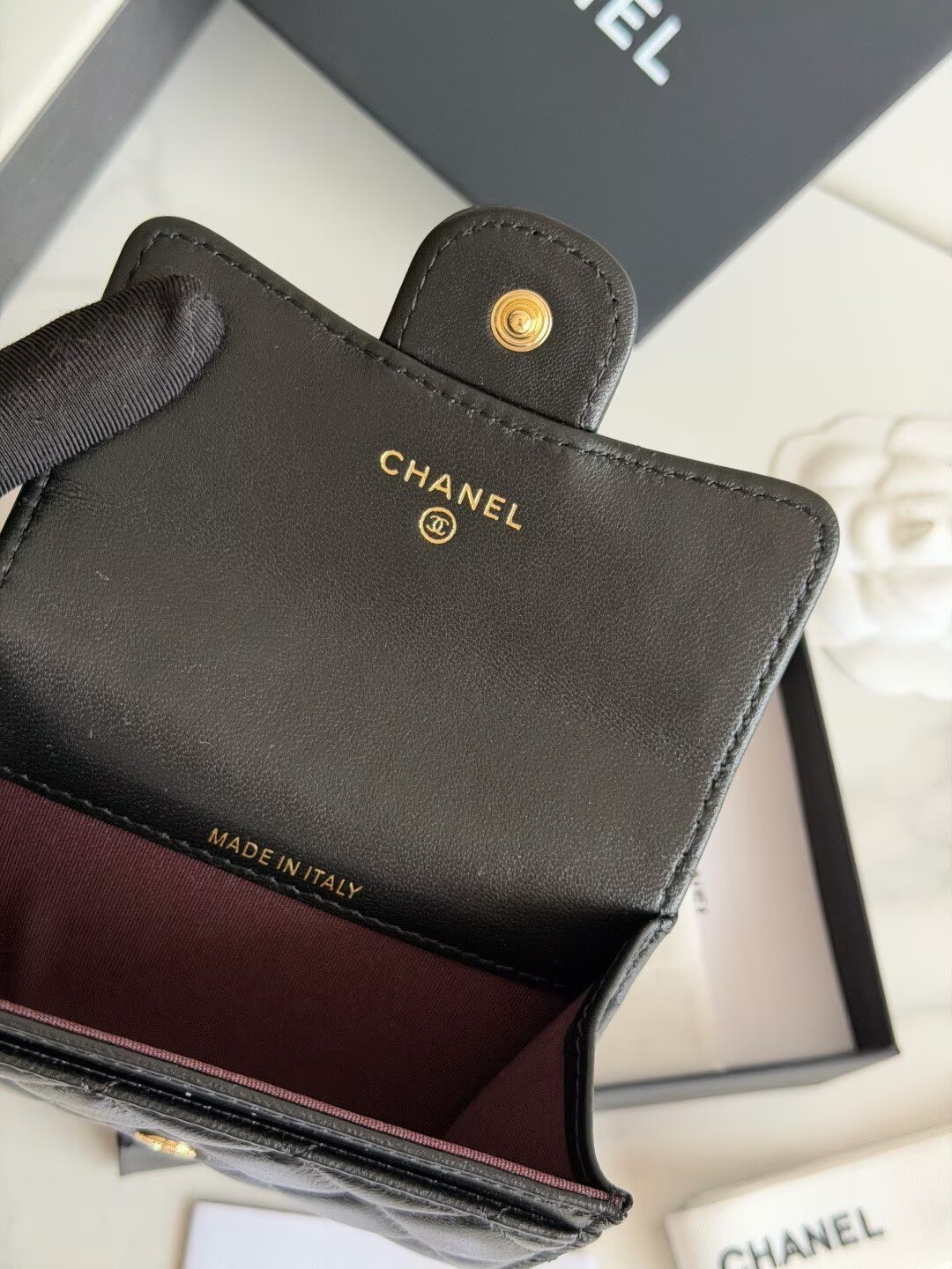 Chanel Original Leather Wallet AP264 Black Chanel Original Leather Wallet AP264 Black