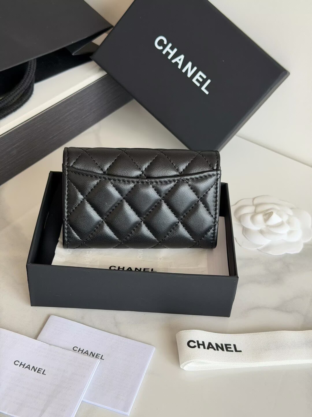 Chanel Original Leather Wallet AP264 Black Chanel Original Leather Wallet AP264 Black