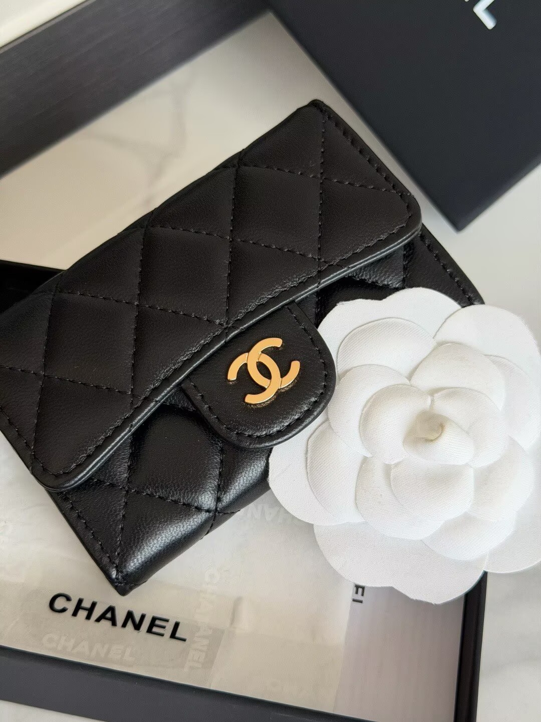 Chanel Original Leather Wallet AP264 Black Chanel Original Leather Wallet AP264 Black