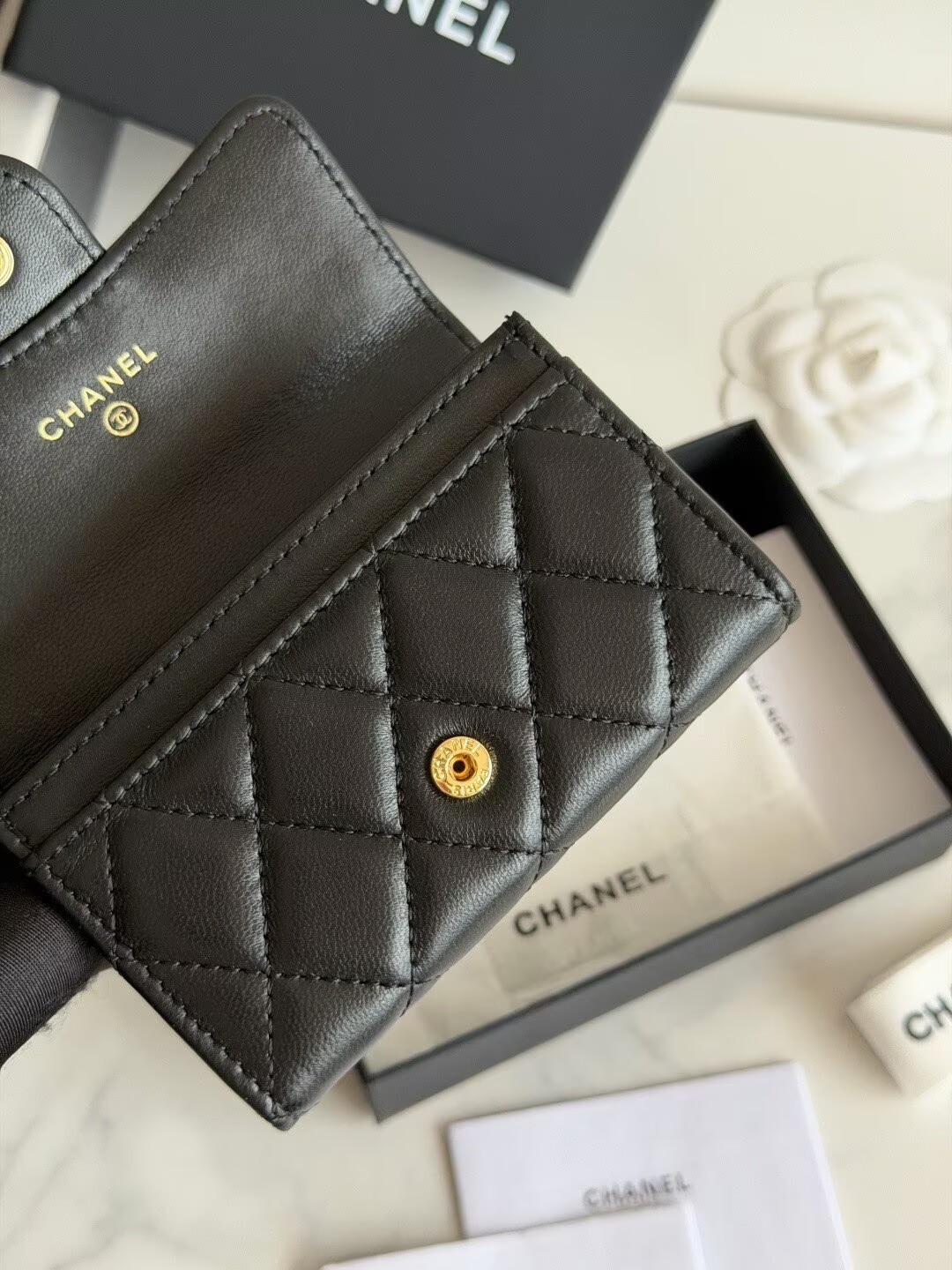 Chanel Original Leather Wallet AP264 Black Chanel Original Leather Wallet AP264 Black