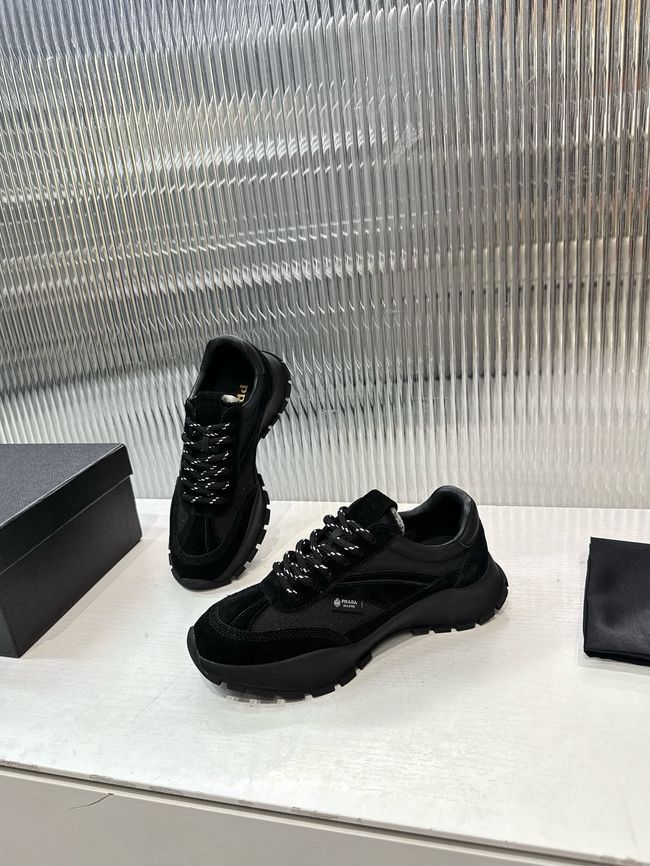 Prada Mesh fabric and suede sneakers 1E503O-2 Prada Mesh fabric and suede sneakers 1E503O-2