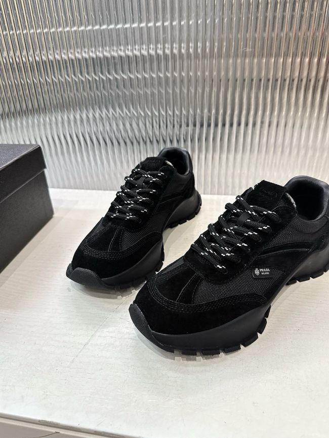 Prada Mesh fabric and suede sneakers 1E503O-2 Prada Mesh fabric and suede sneakers 1E503O-2