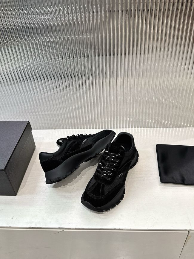 Prada Mesh fabric and suede sneakers 1E503O-2 Prada Mesh fabric and suede sneakers 1E503O-2